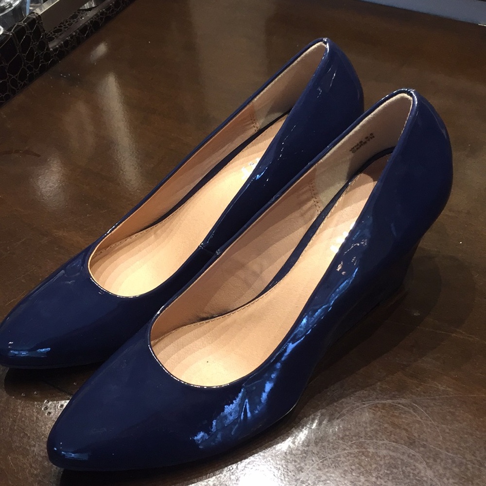 Navy Wedges